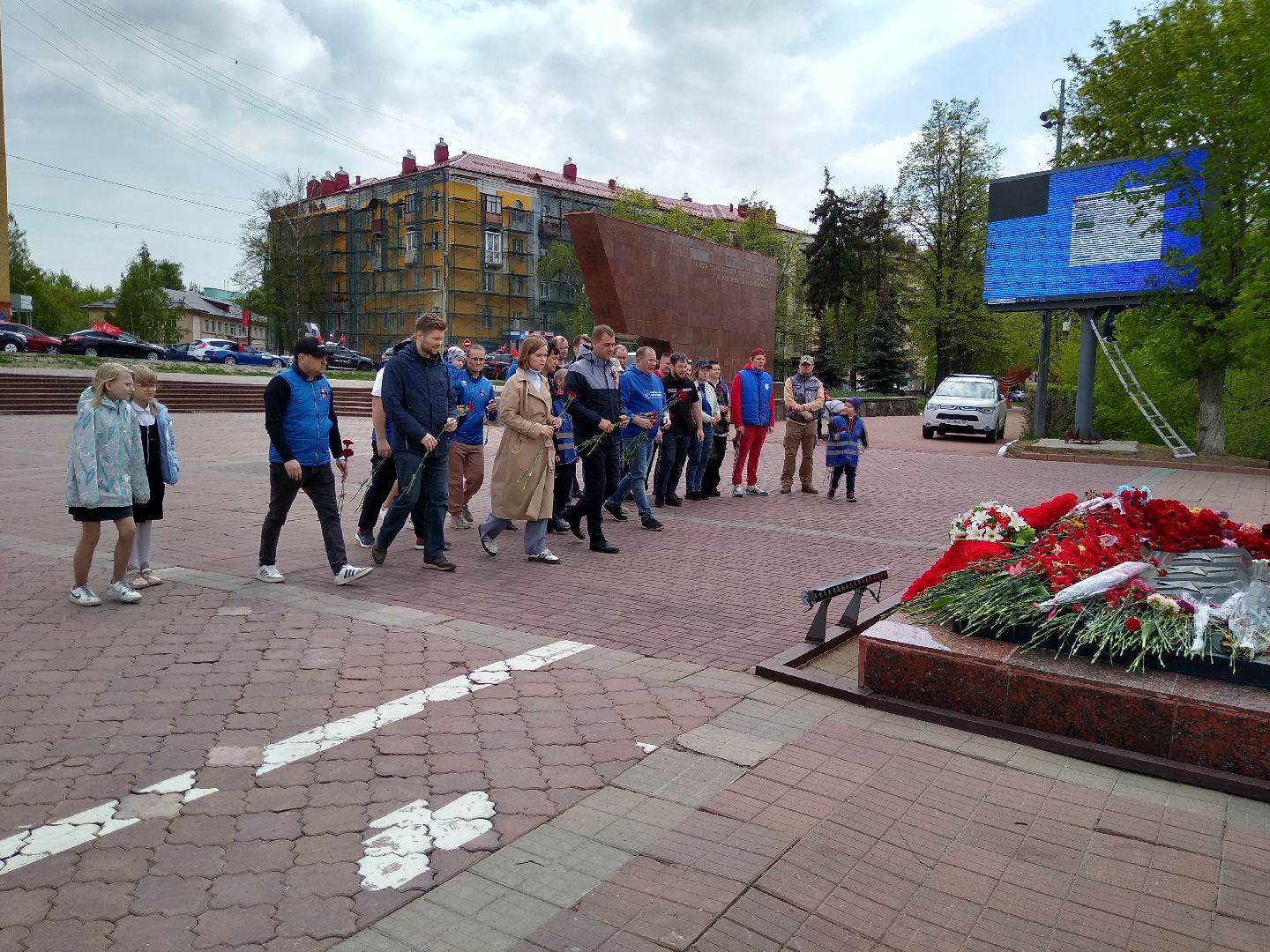 Раменское, общество, автопробег Победы