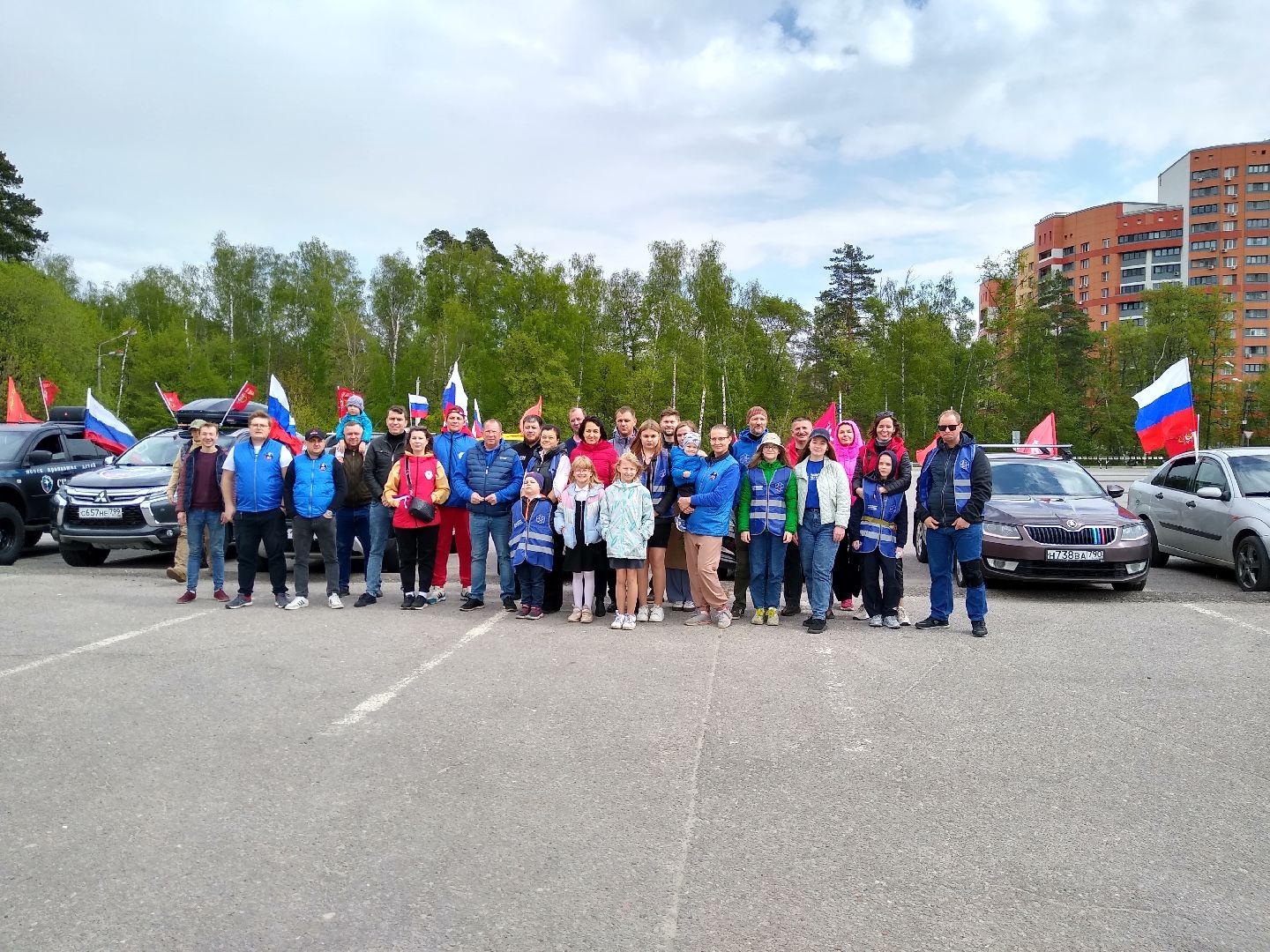 Раменское, общество, автопробег Победы