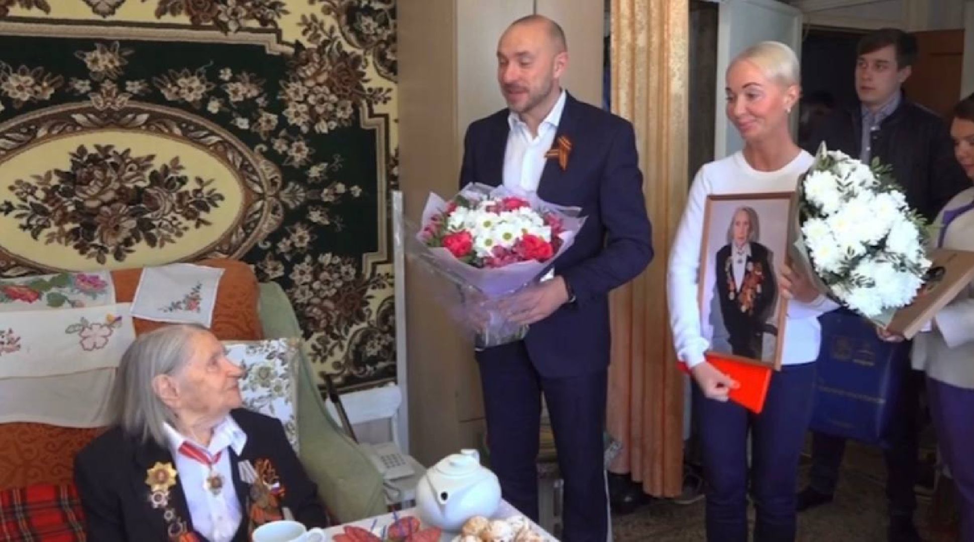 Солнечногорск, юбилей, ветеран, столет, участниквойны