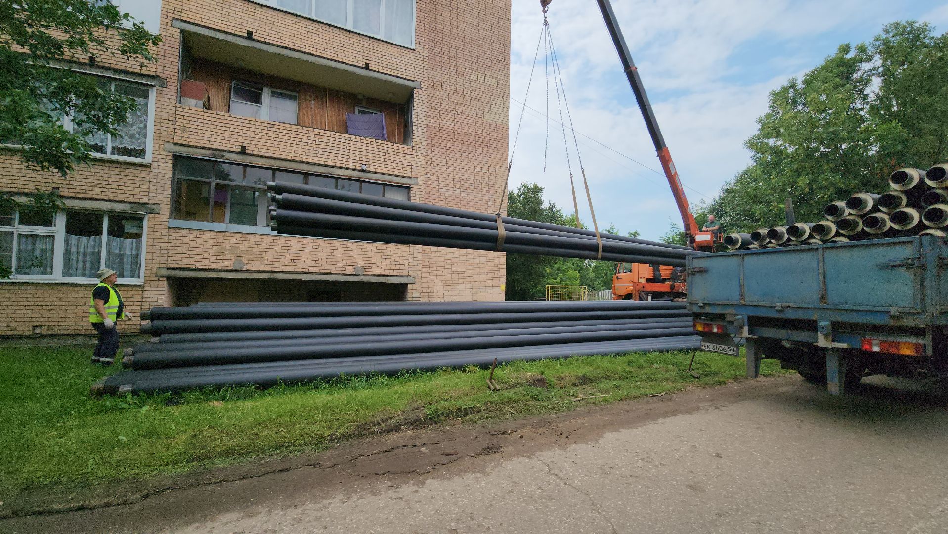 руза, жкх, замена теплосетей,