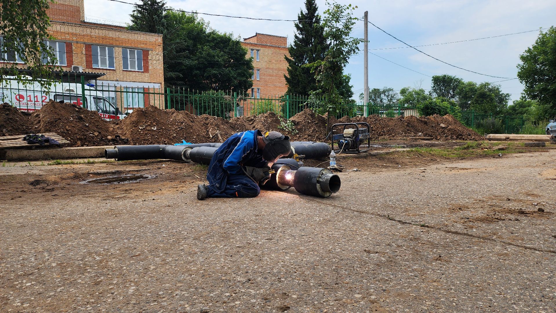 руза, жкх, замена теплосетей,