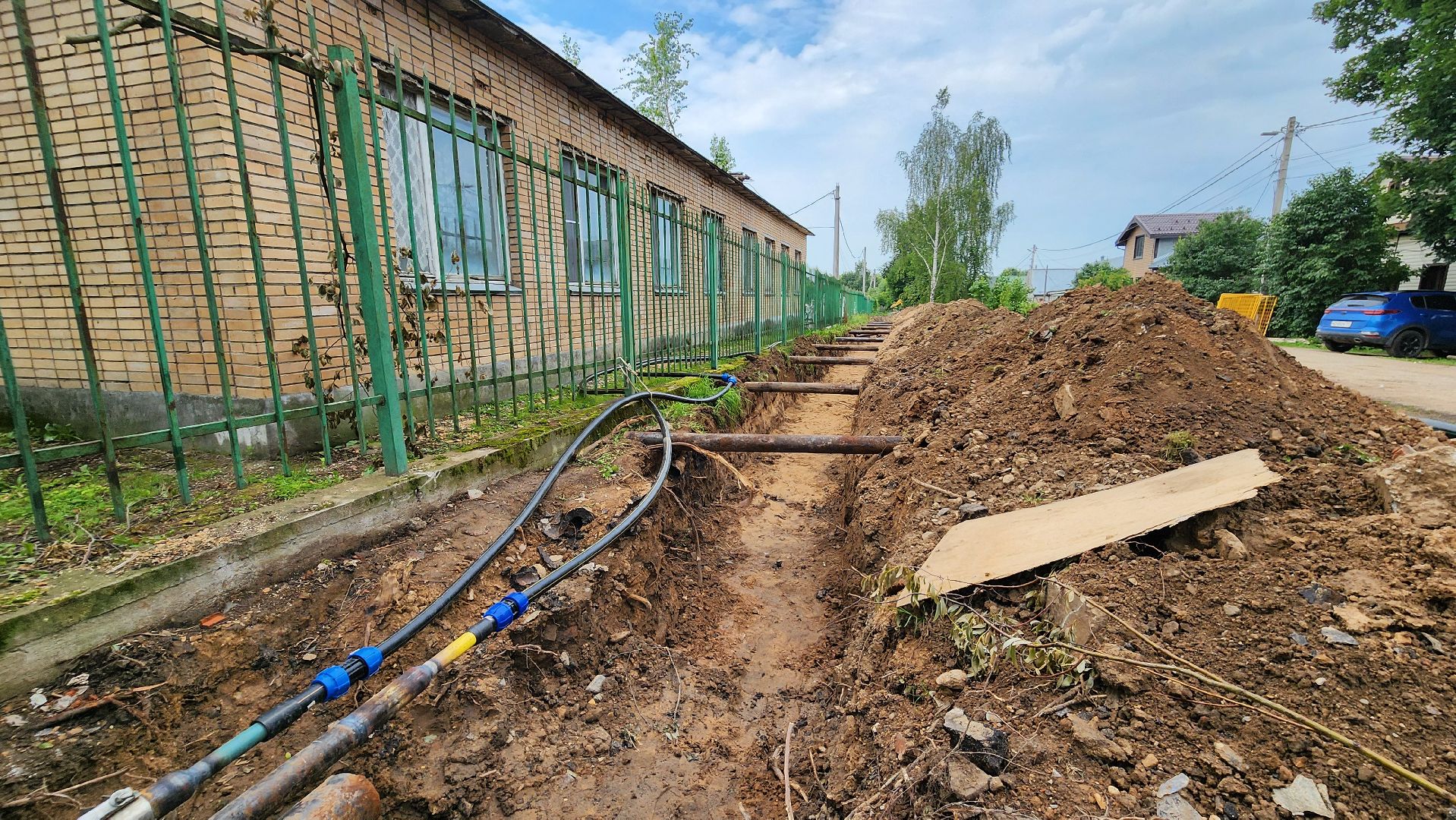 руза, жкх, замена теплосетей,