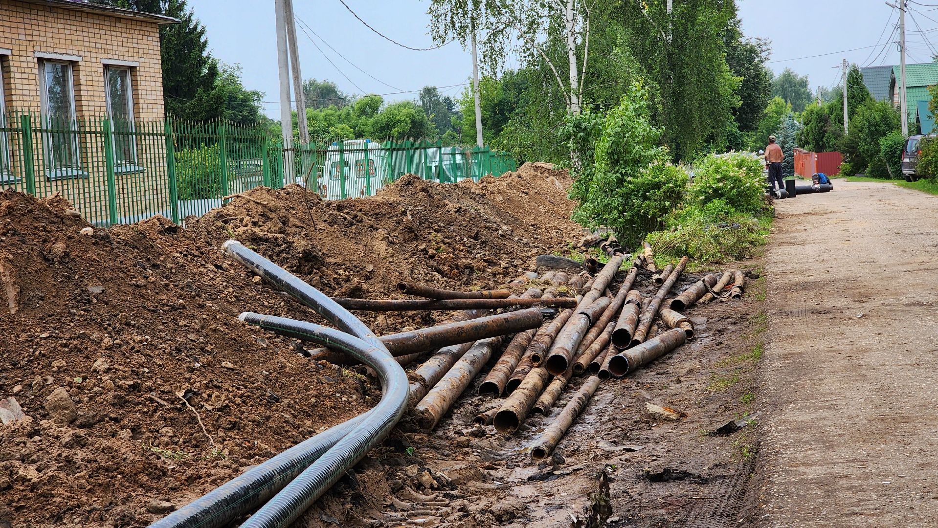 руза, жкх, замена теплосетей,