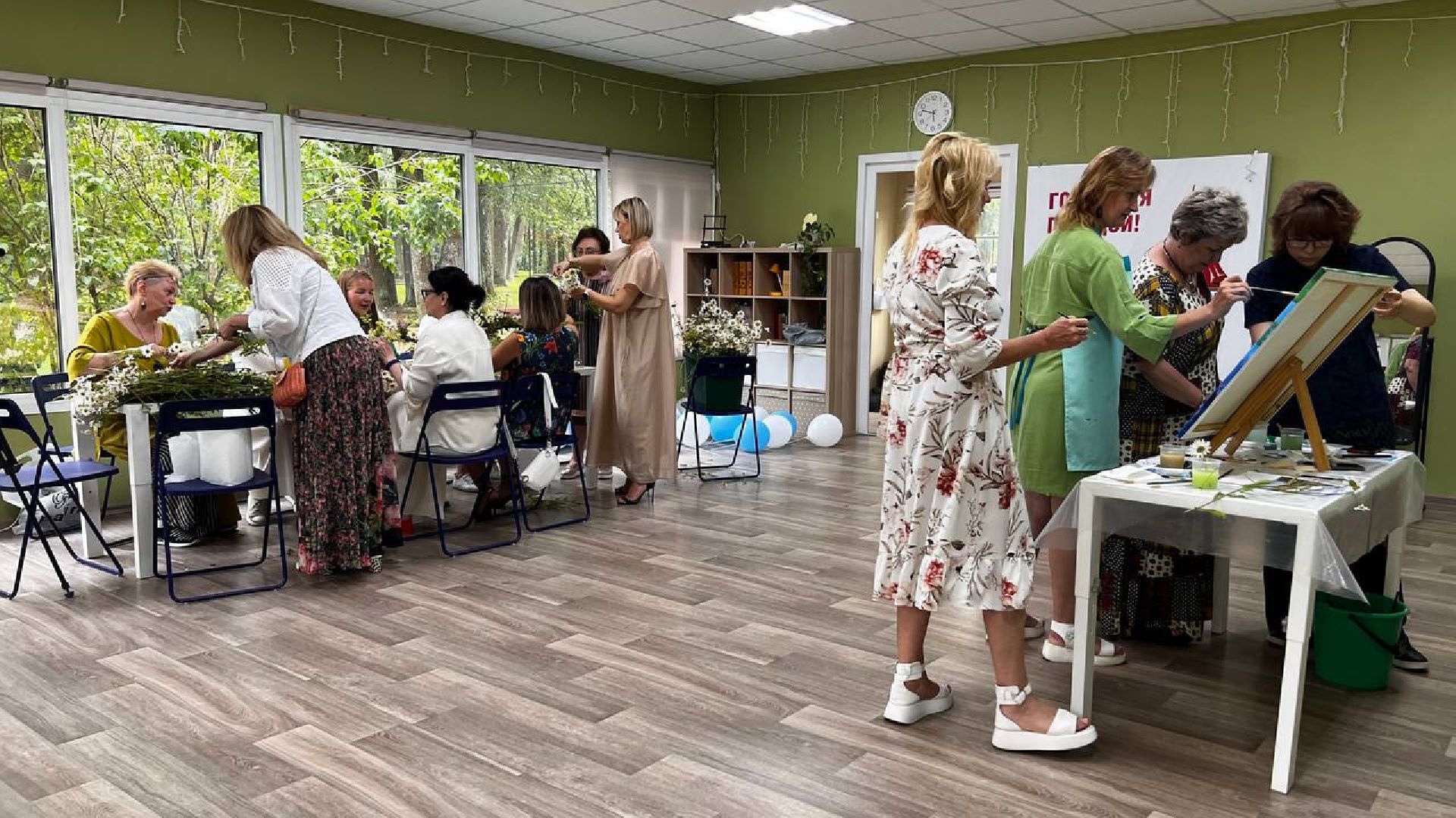 сергиев посад, сергиево-посадский городской округ, союз женщин россии, валентина устименко, венки,