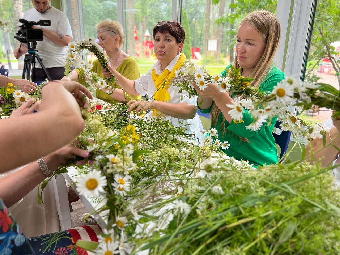 сергиев посад, сергиево-посадский городской округ, союз женщин россии, валентина устименко, венки,