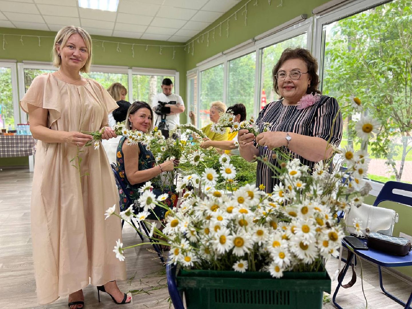 сергиев посад, сергиево-посадский городской округ, союз женщин россии, валентина устименко, венки,