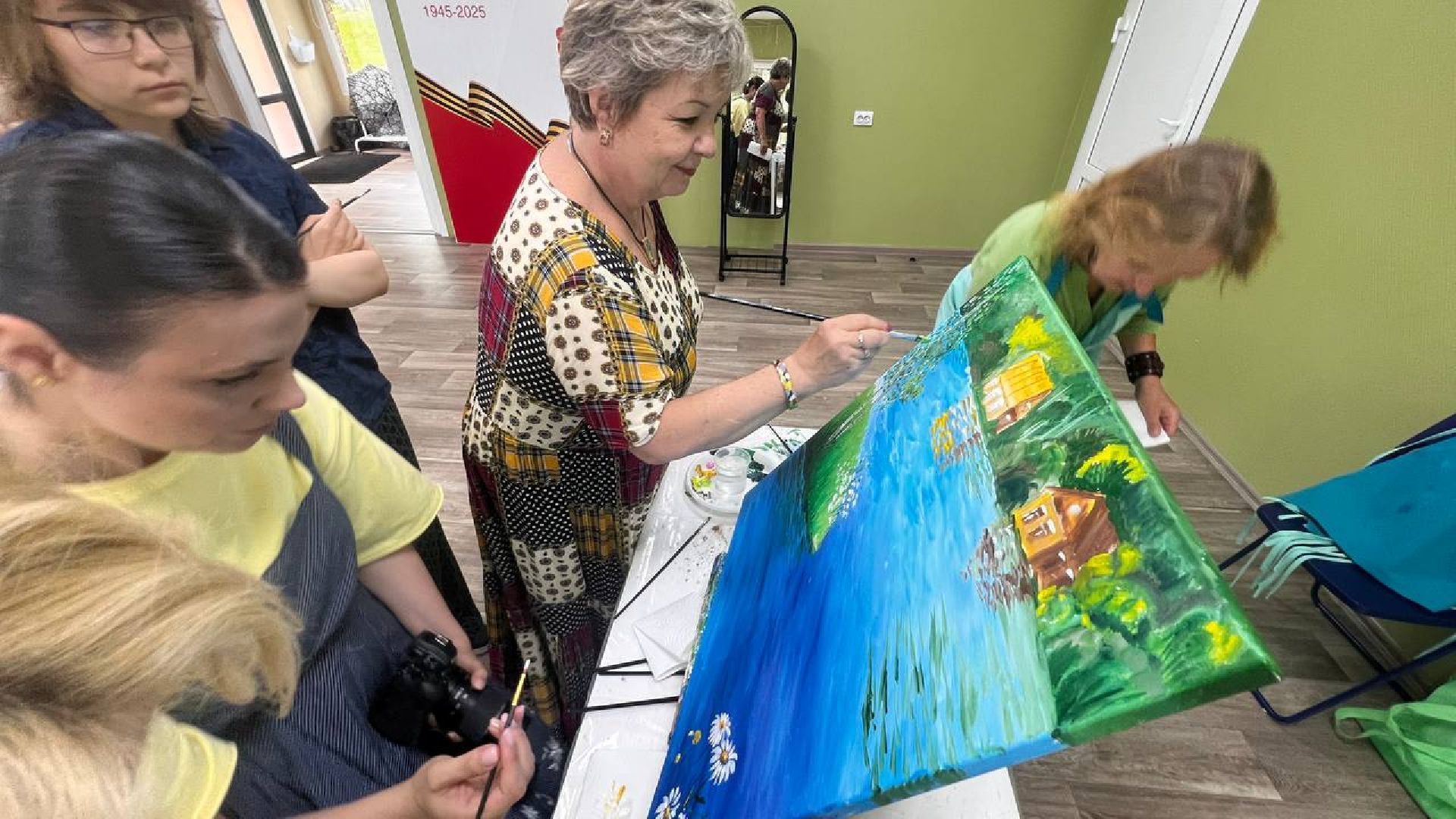 сергиев посад, сергиево-посадский городской округ, союз женщин россии, валентина устименко, венки,