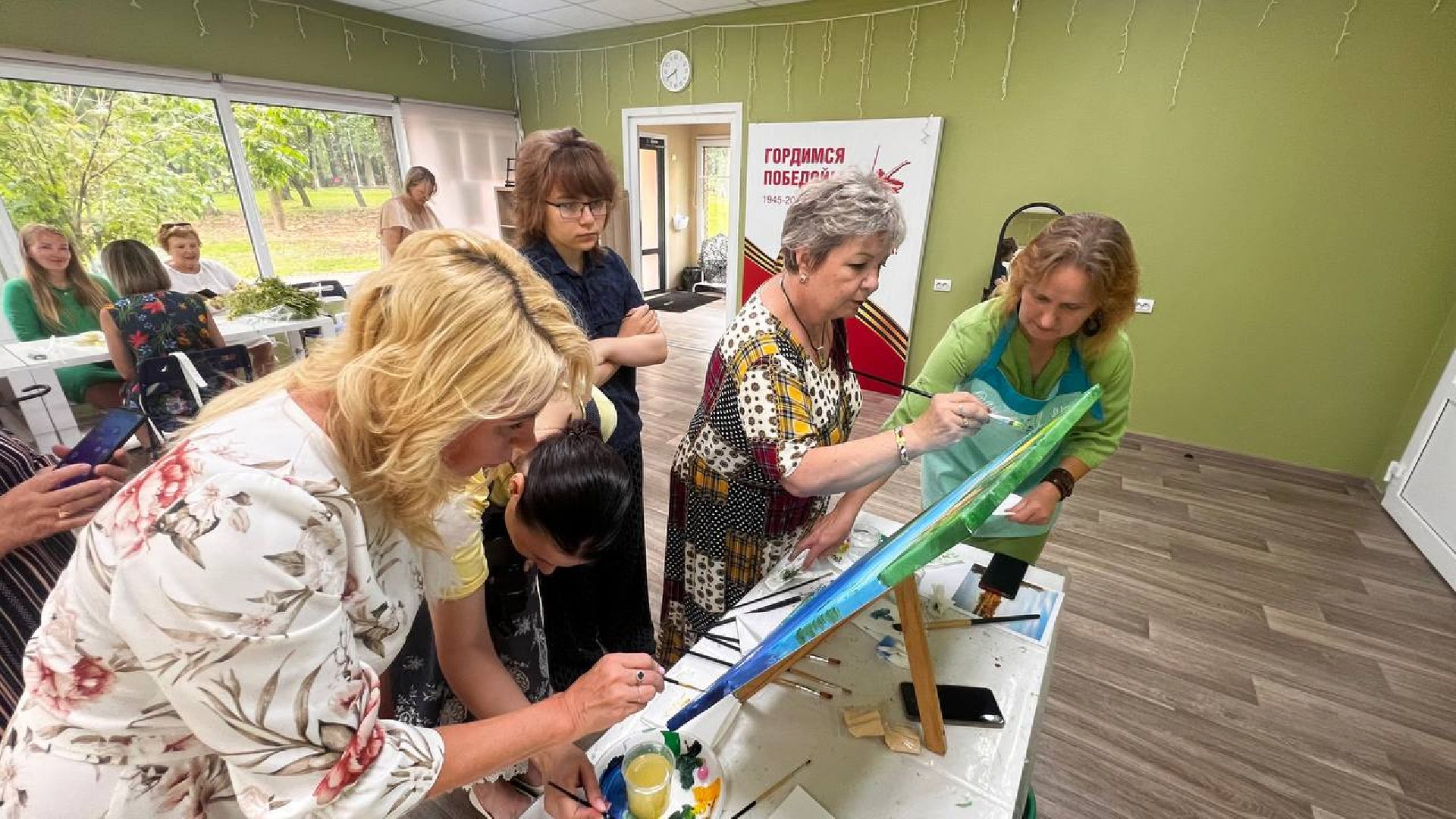 сергиев посад, сергиево-посадский городской округ, союз женщин россии, валентина устименко, венки,