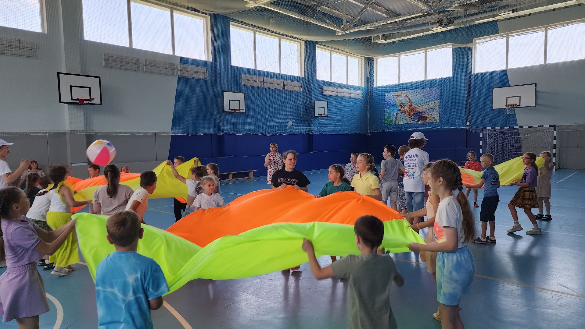 серпухов, подмосковье, 18 школа, летний лагерь,