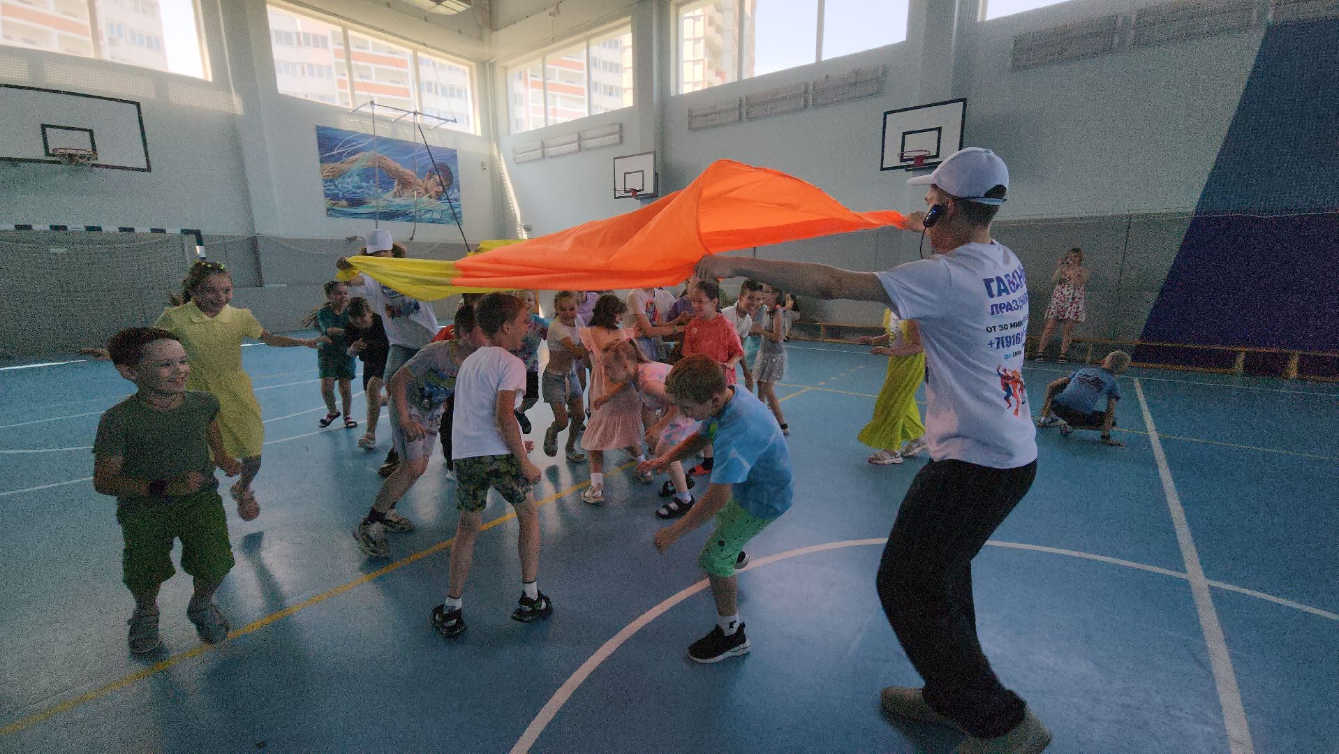 серпухов, подмосковье, 18 школа, летний лагерь,