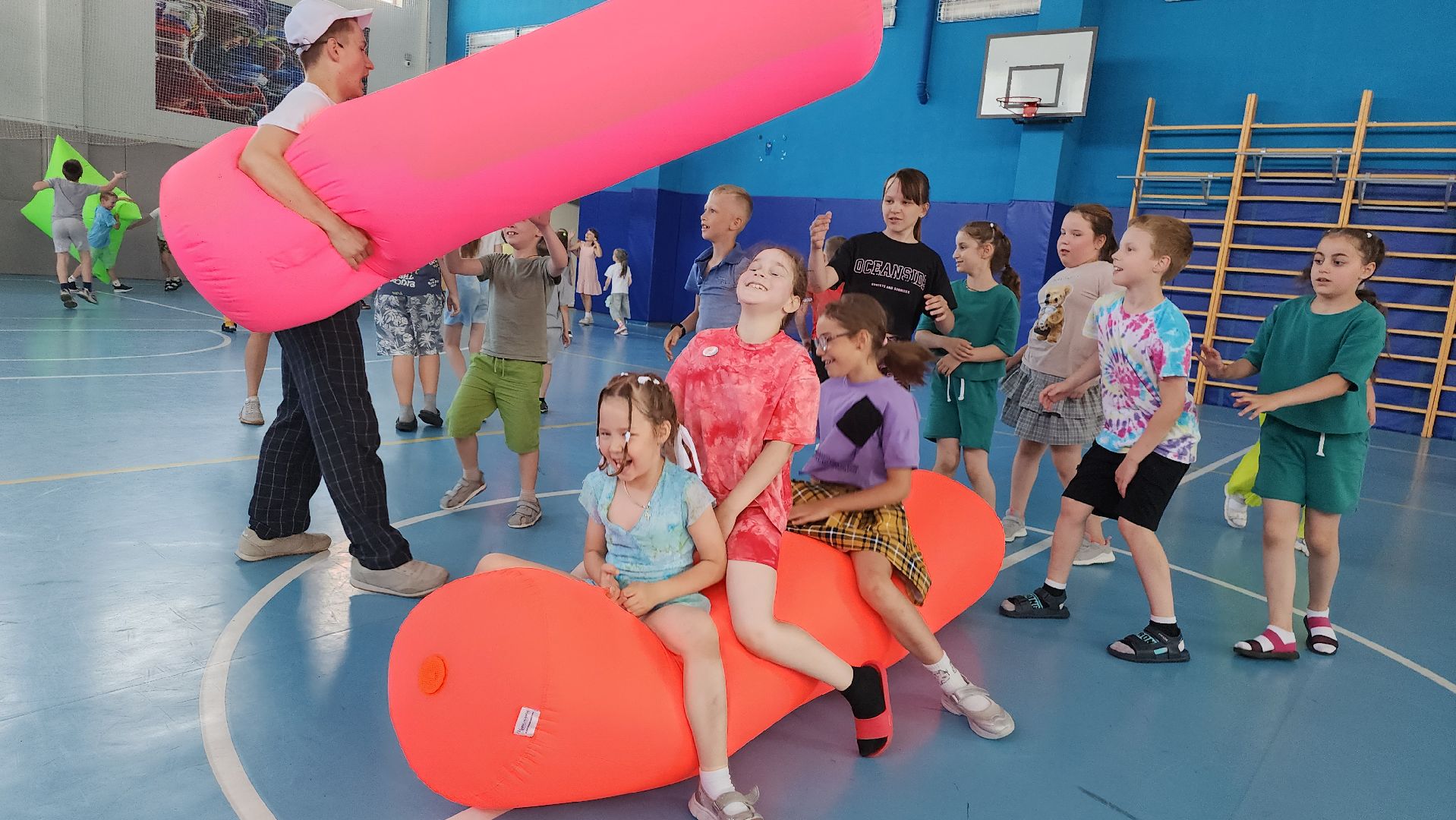 серпухов, подмосковье, 18 школа, летний лагерь,