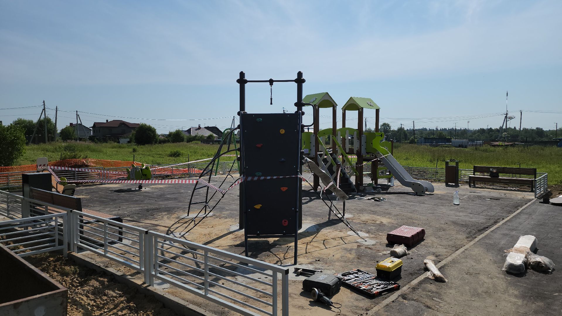 щёлково, новая детская площадка, установка детской площадки,