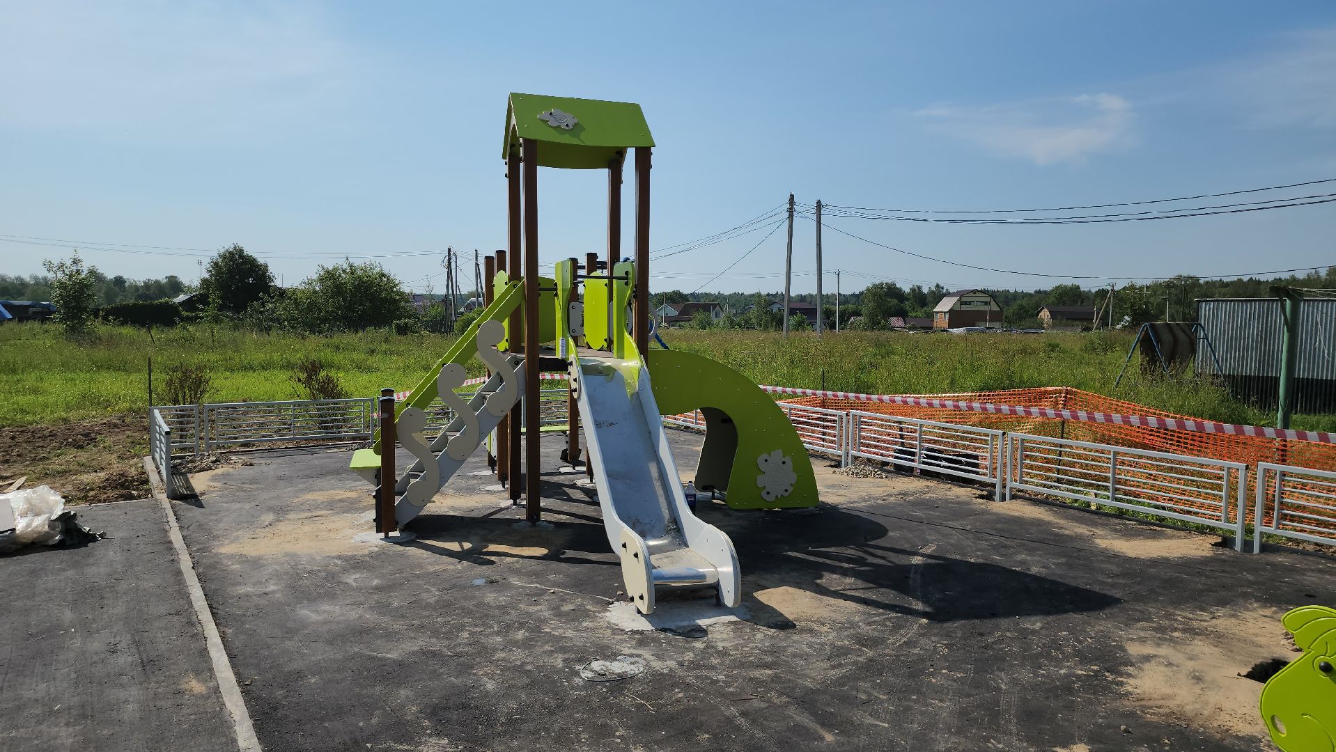 щёлково, новая детская площадка, установка детской площадки,