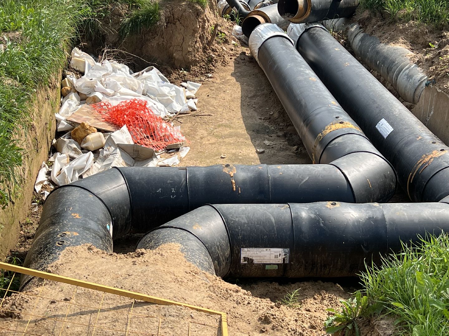 Теплотрассы , Запрудня, талдомскийокруг,