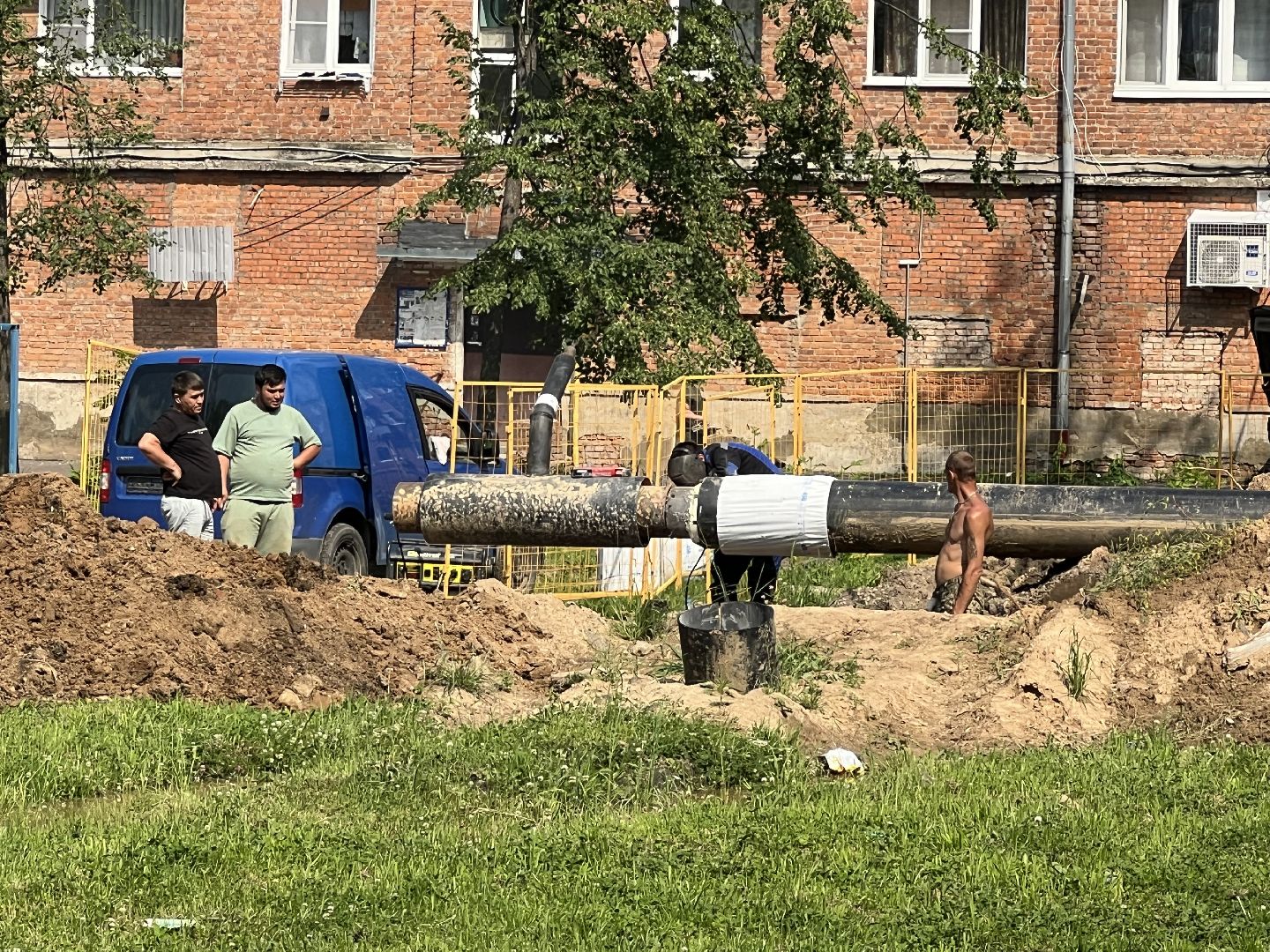 Теплотрассы , Запрудня, талдомскийокруг,