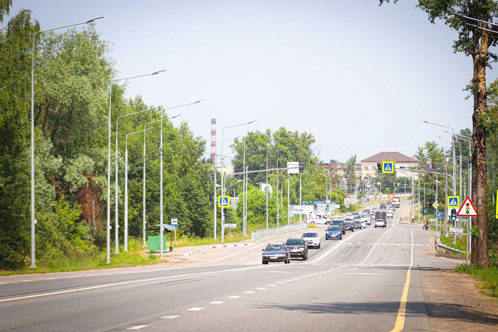 клин, дороги, освещение, общество,