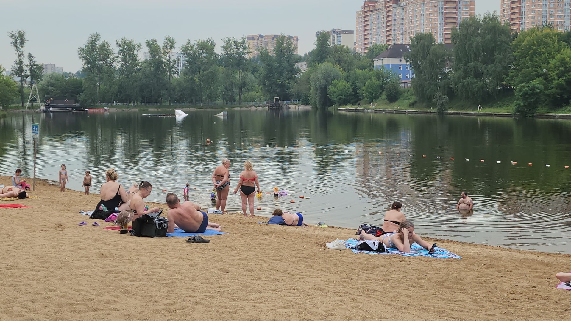 пляж, лето в подмосковье, красногорск, синичка,