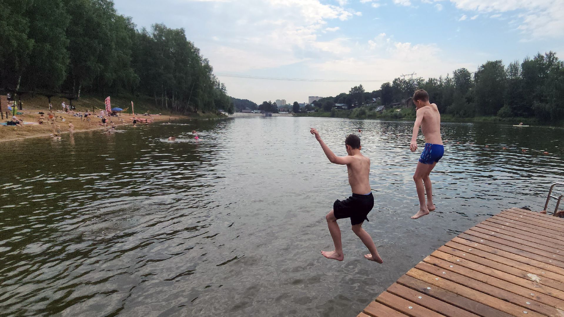 пляж, лето в подмосковье, красногорск, синичка,