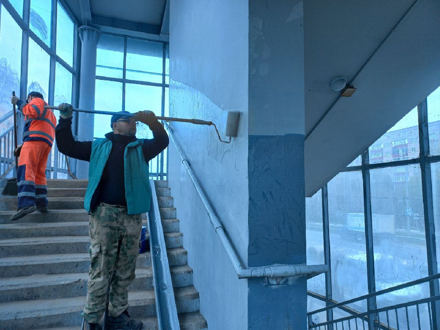 Солнечногорск, благоустройство, переход, уборка, порядок