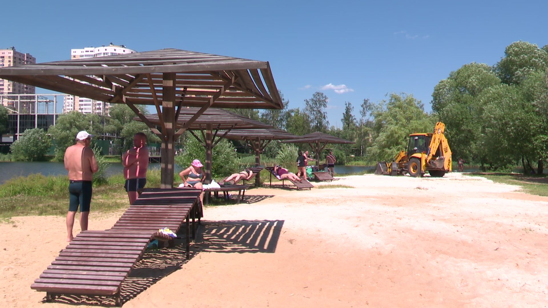 реутов, камазы, песок, пляж,