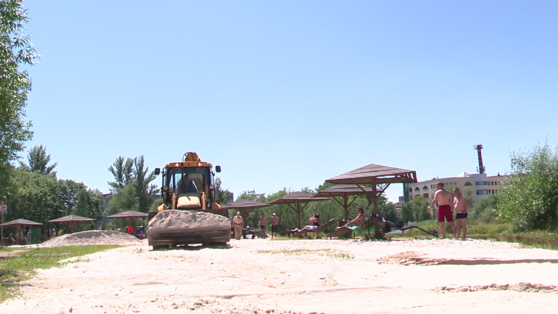 реутов, камазы, песок, пляж,