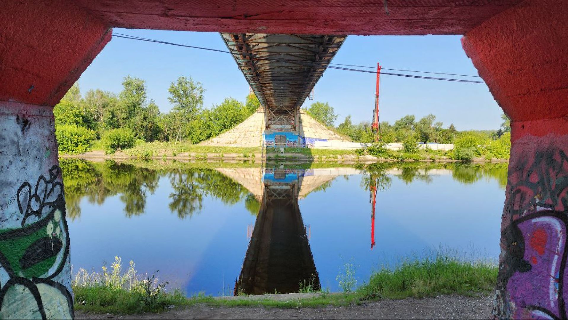 Дмитров, Рогачевский мост, Канал имени Москвы, Минтранс,