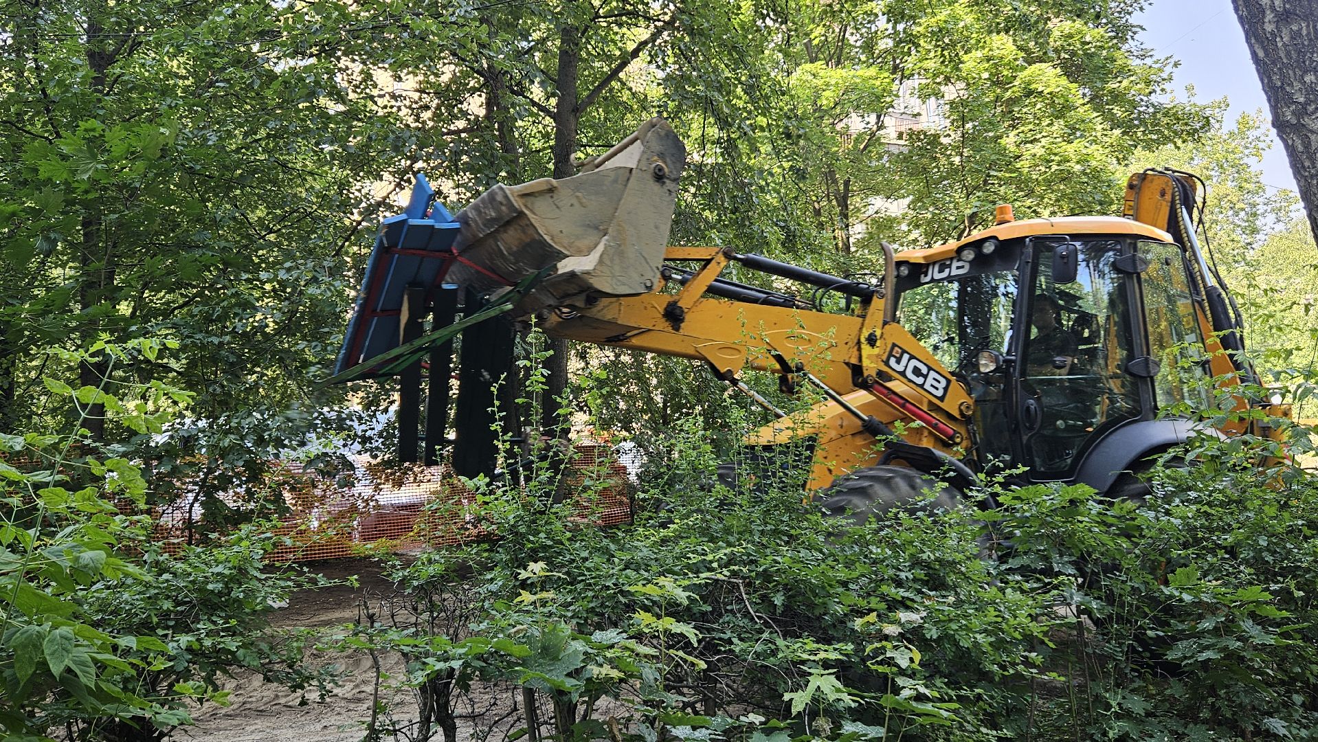 детская  площадка, жуковский, демонтаж,