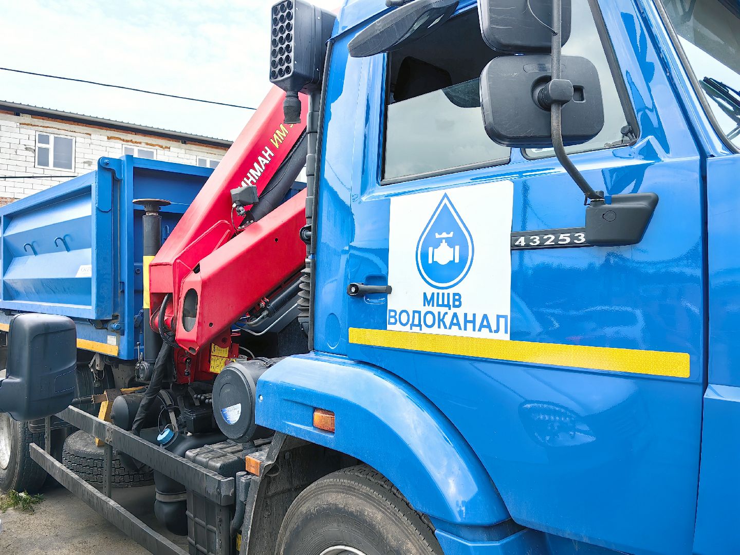 водоканал, техника, засор, камаз, газель,