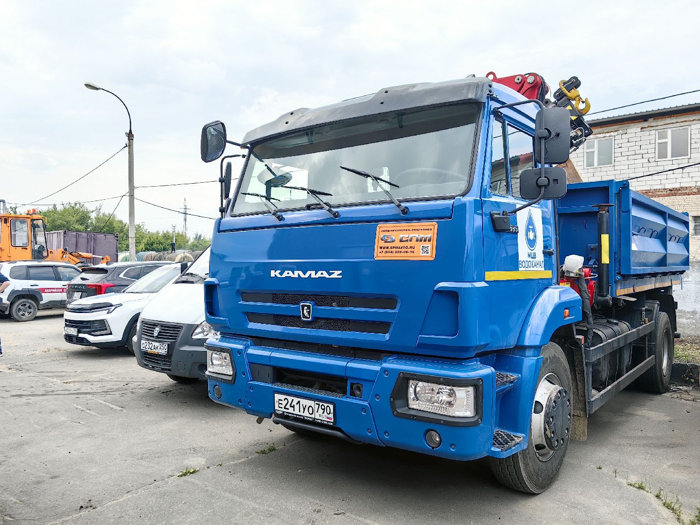 водоканал, техника, засор, камаз, газель,