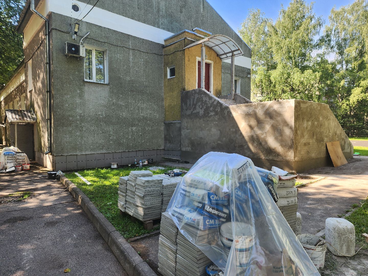 красноармейск, школа, ампир, ремонт,