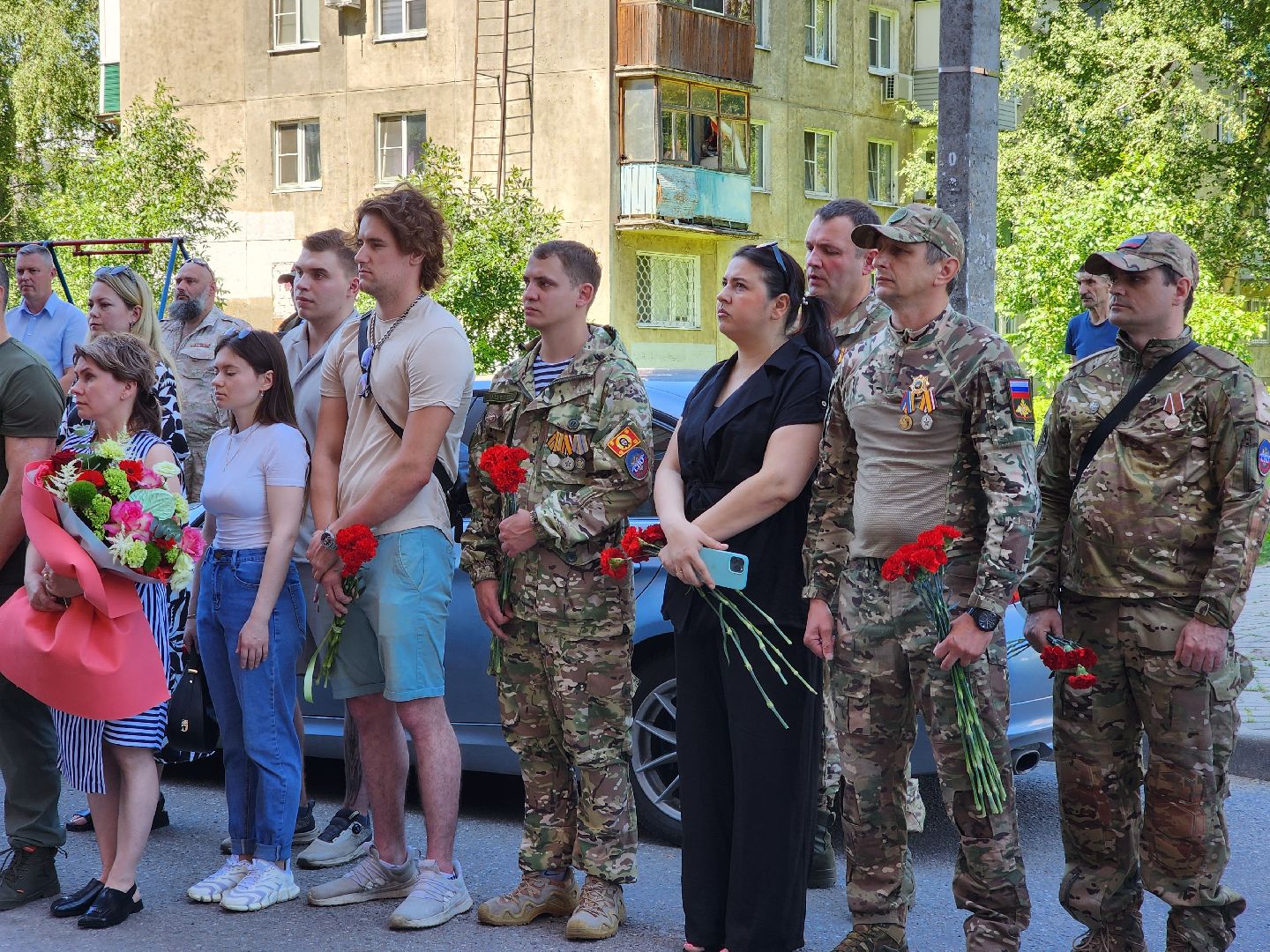 электросталь,  мемориал, жители, память, боей сво, общество,