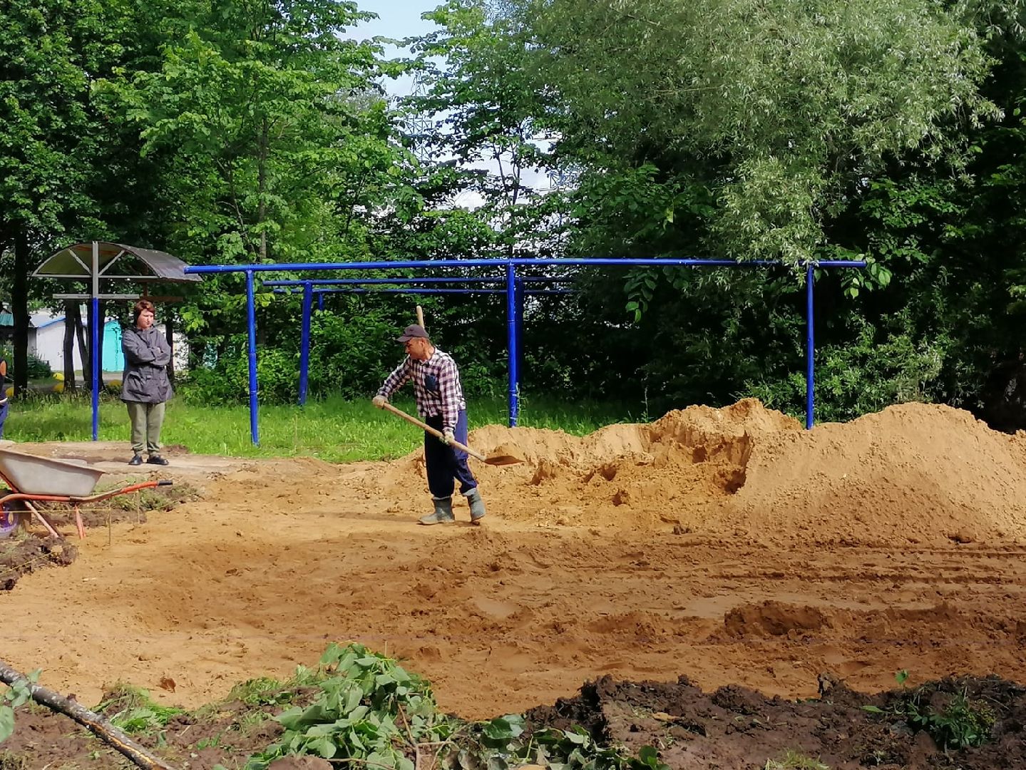 городской округ восход, благоустройство , игровая площадка, детская  площадка,
