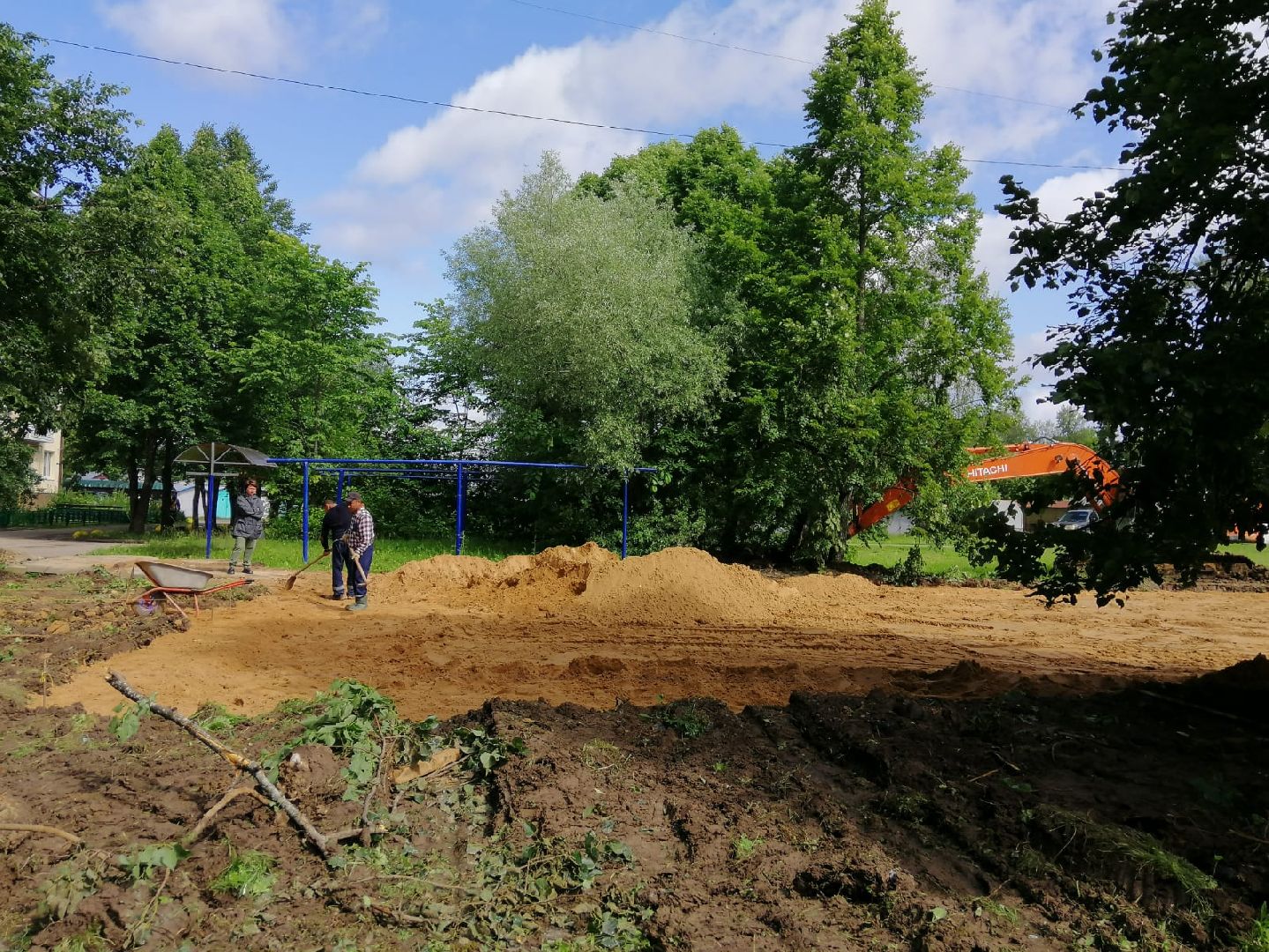 городской округ восход, благоустройство , игровая площадка, детская  площадка,