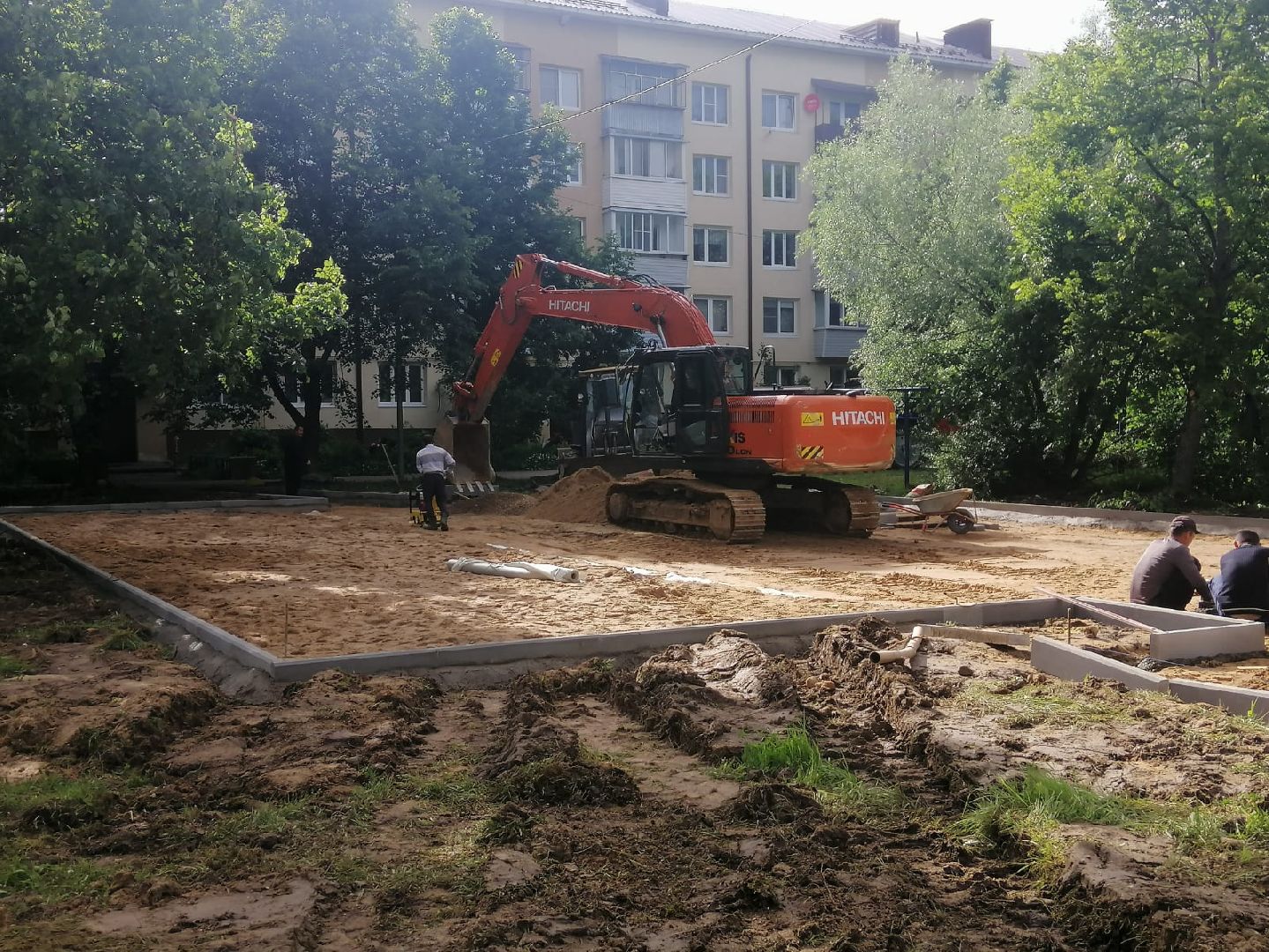 городской округ восход, благоустройство , игровая площадка, детская  площадка,