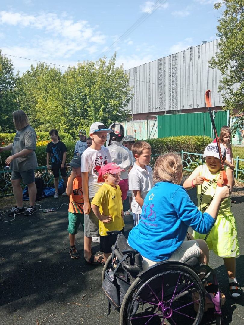 ивантеевка, центр социального обслуживания, дети с овз, инвалиды, праздник, спорт, фехтование,адаптивная физкультура,социальная адаптация,