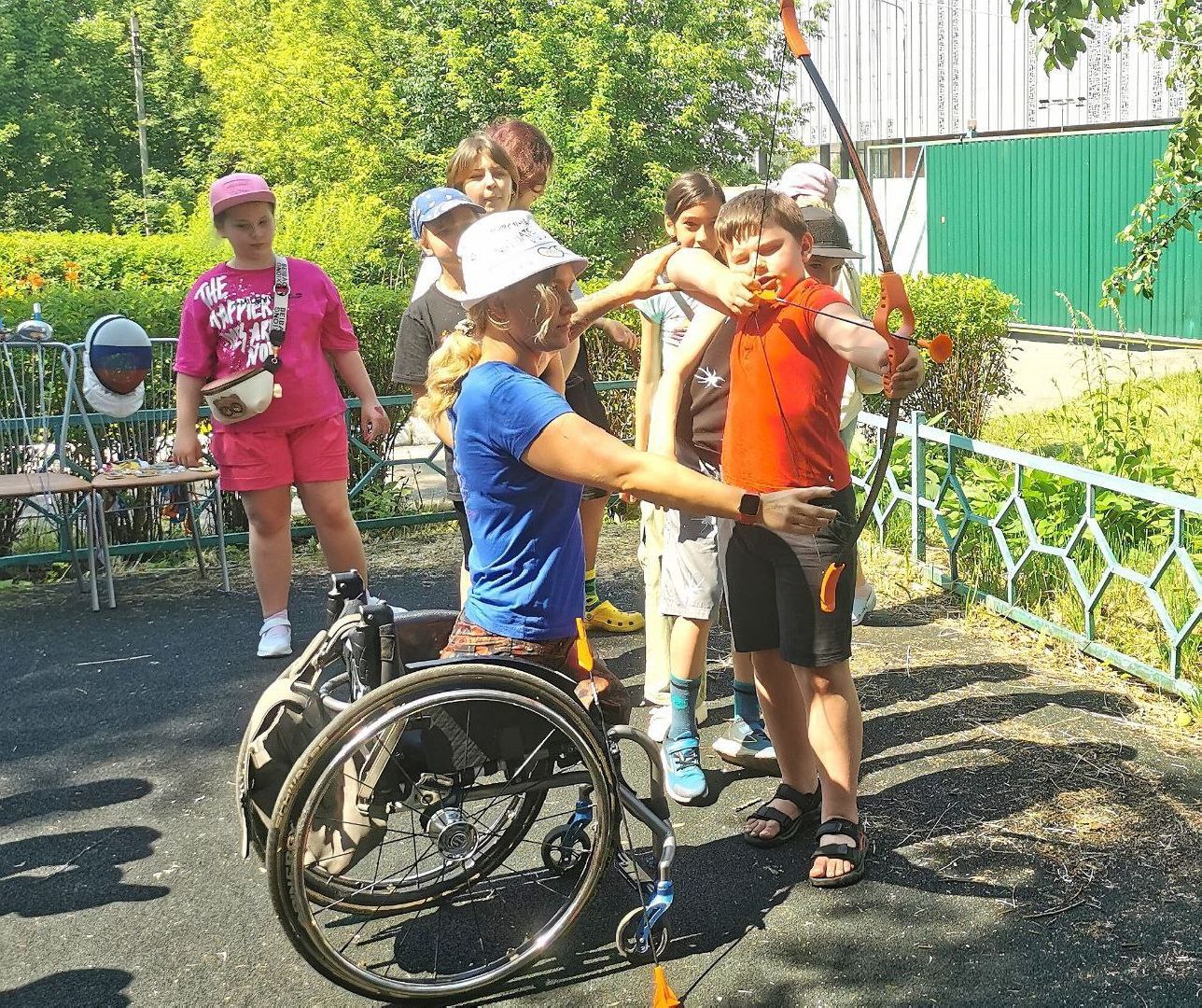 ивантеевка, центр социального обслуживания, дети с овз, инвалиды, праздник, спорт, фехтование,адаптивная физкультура,социальная адаптация,