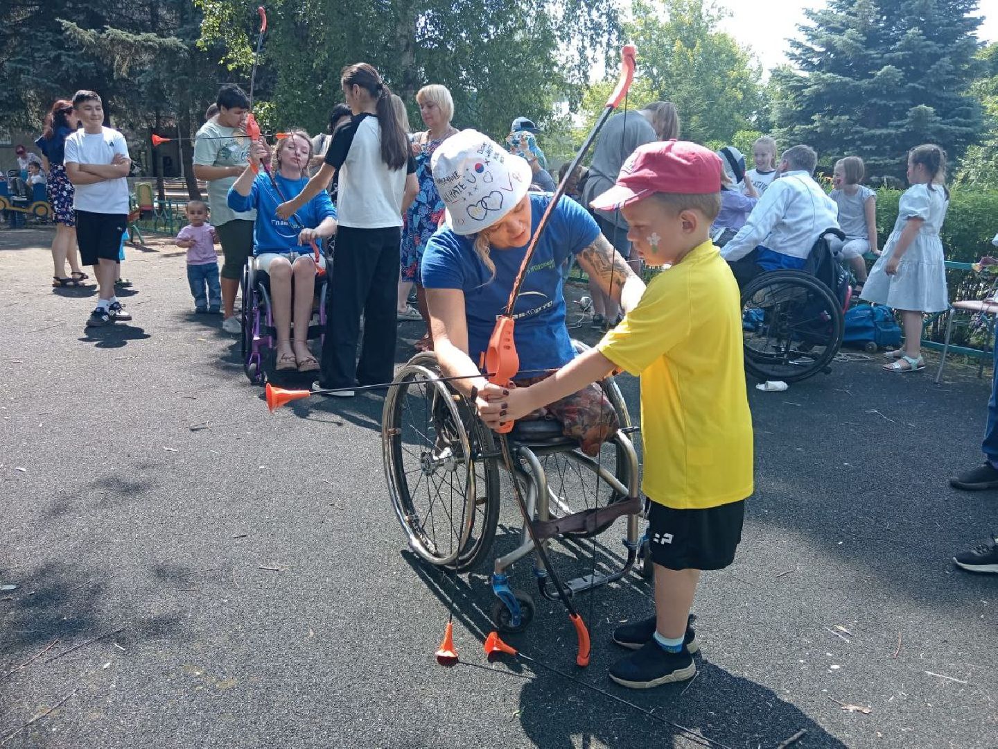 ивантеевка, центр социального обслуживания, дети с овз, инвалиды, праздник, спорт, фехтование,адаптивная физкультура,социальная адаптация,