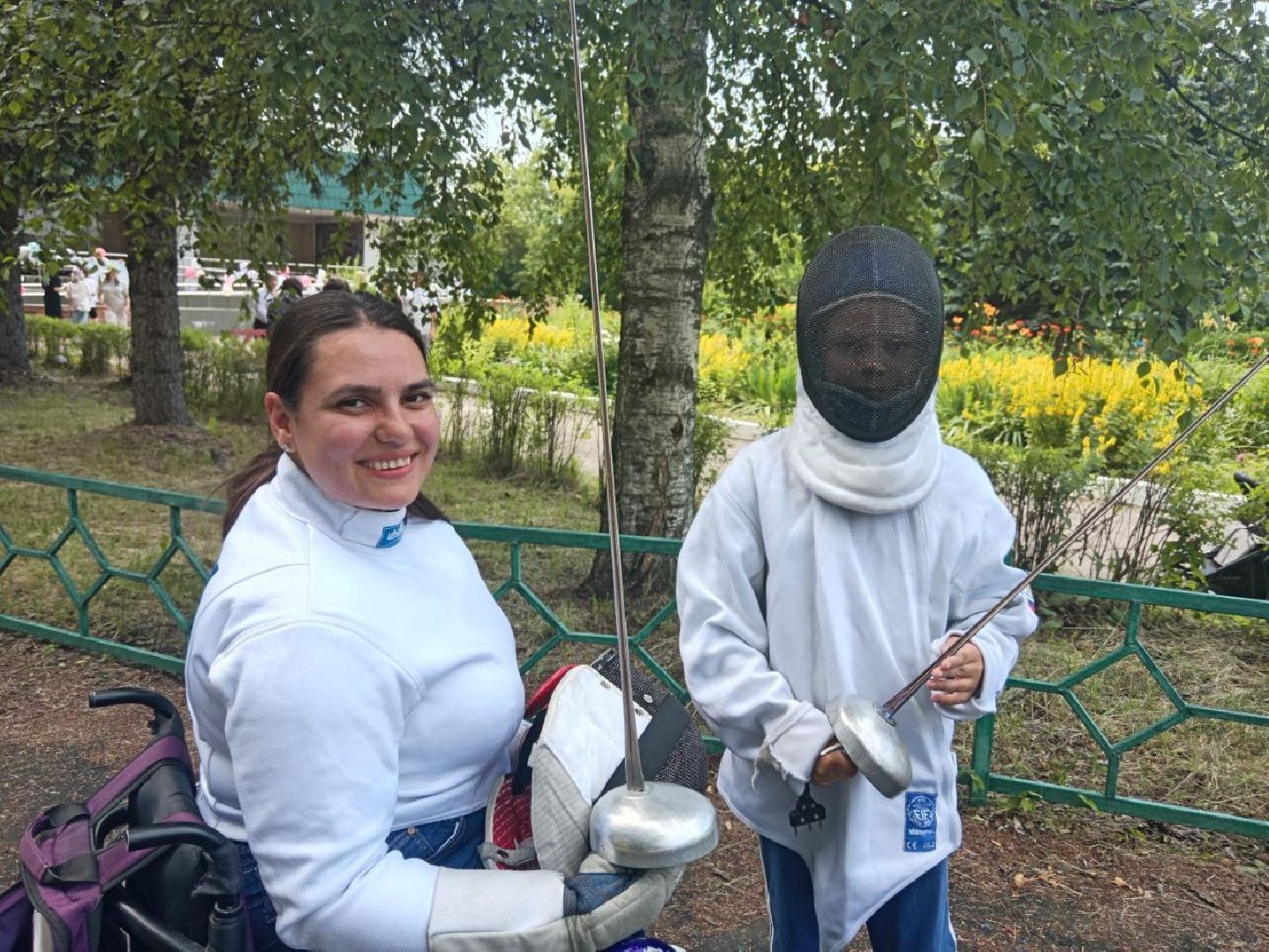 ивантеевка, центр социального обслуживания, дети с овз, инвалиды, праздник, спорт, фехтование,адаптивная физкультура,социальная адаптация,