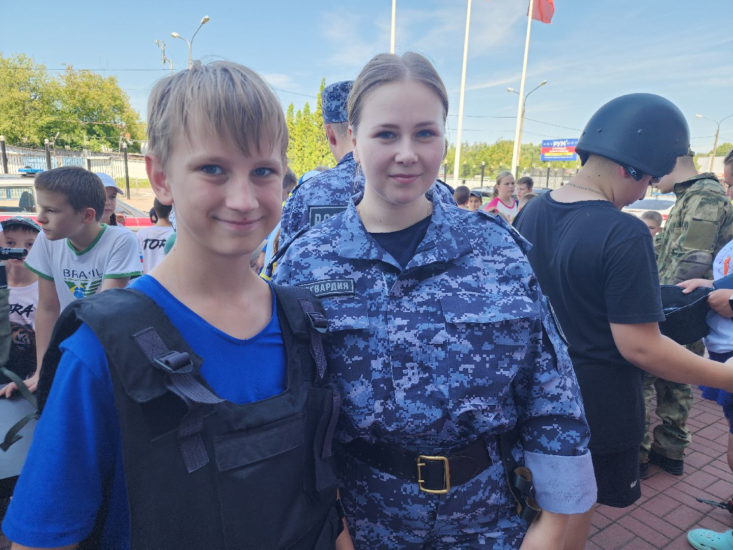 каникулы, орехово-зуево,каникулы с росгвардией ,