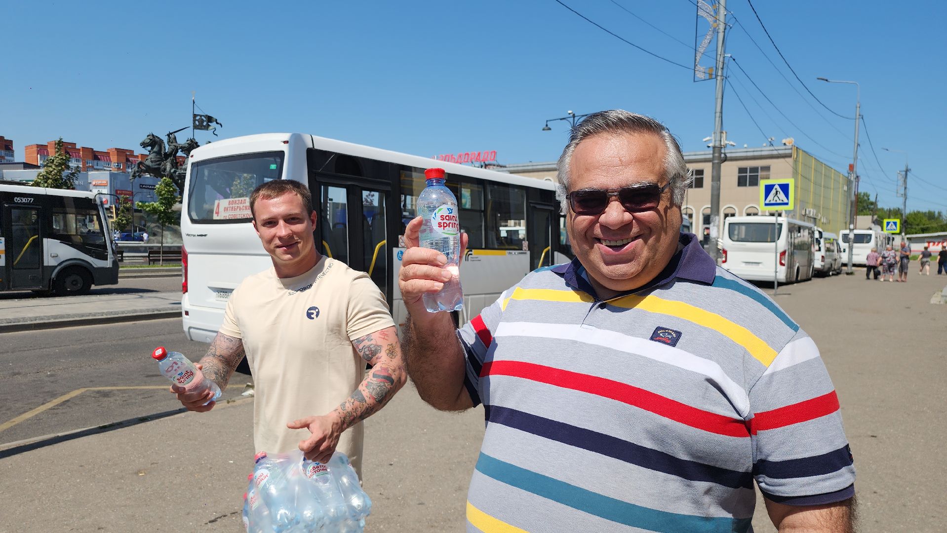 серпухов, подмосковье, здоровое отечество, раздача воды,