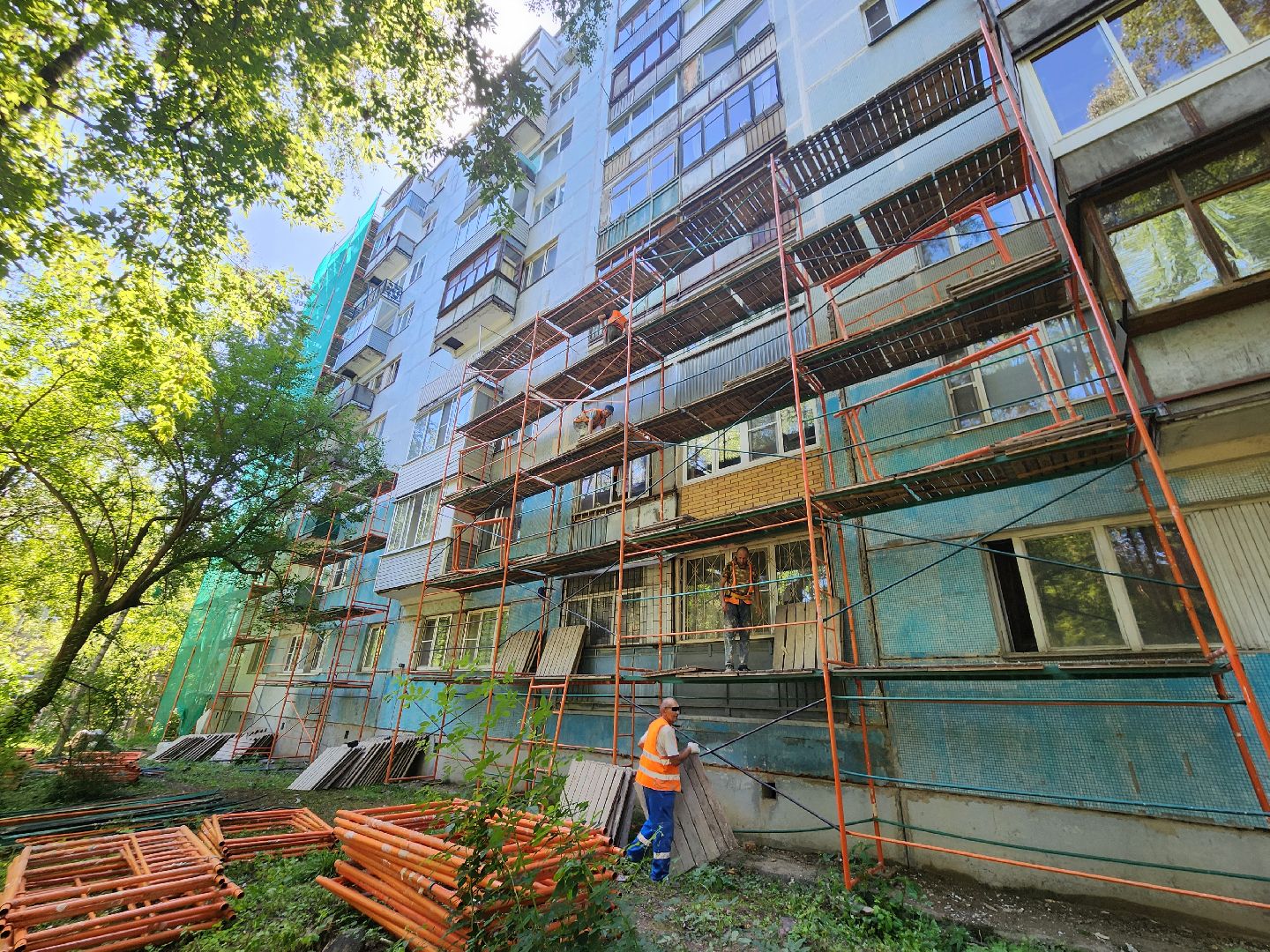 жкх, капитальный ремонт, пушкино, фасадные и кровельные работы,