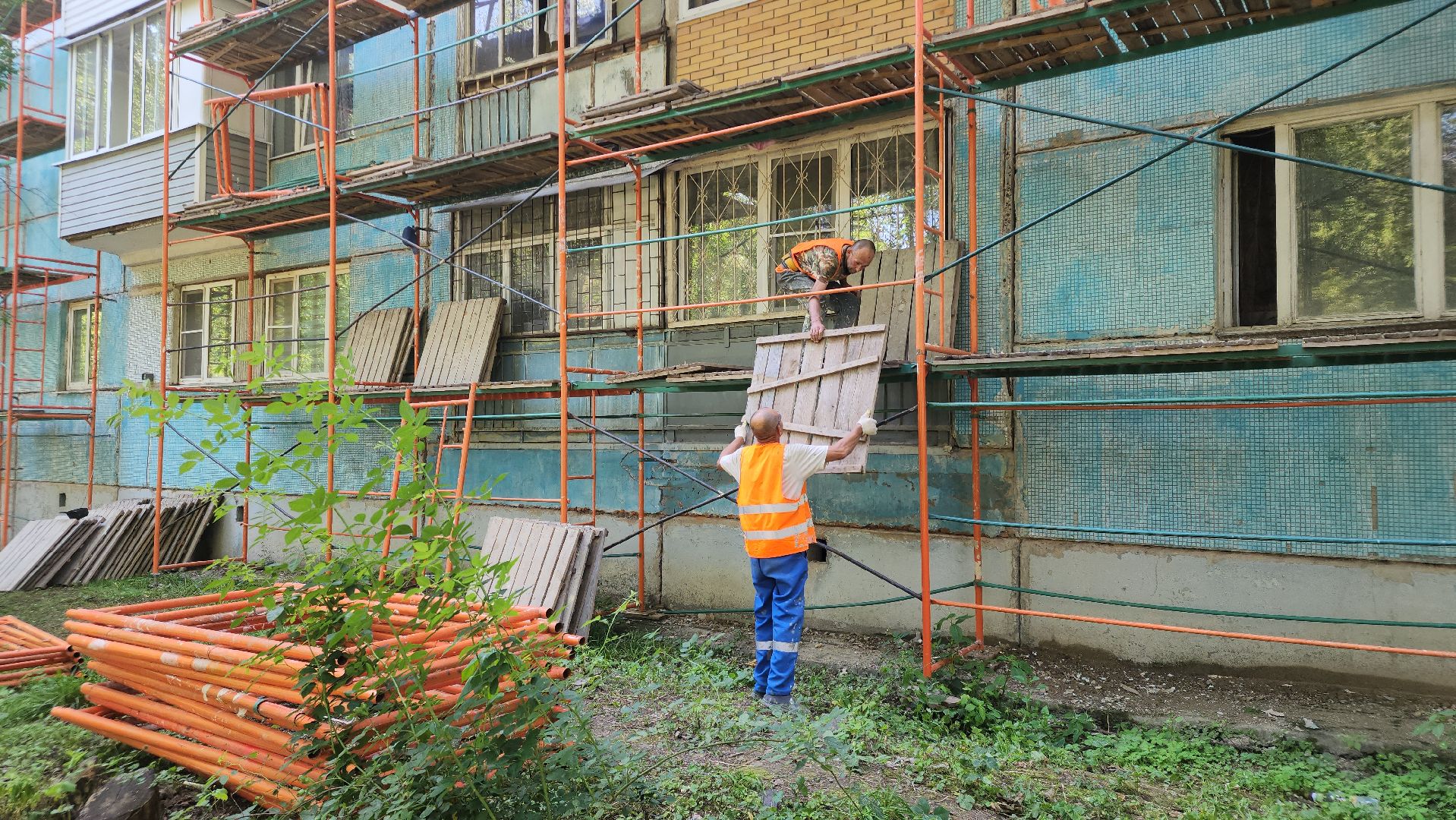 жкх, капитальный ремонт, пушкино, фасадные и кровельные работы,