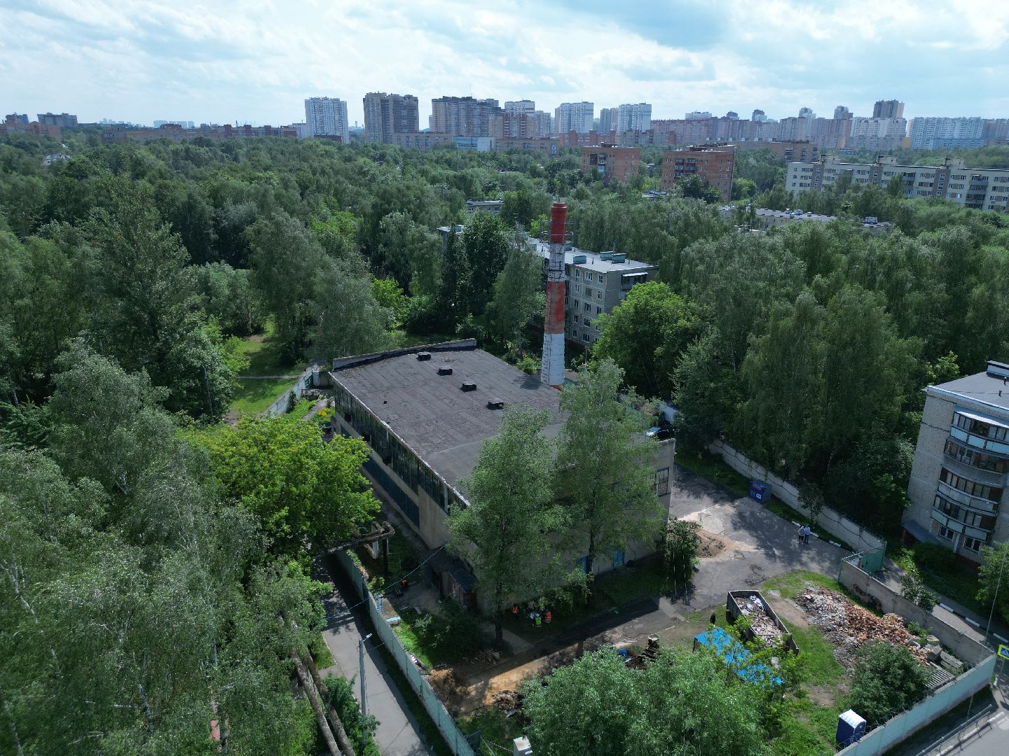 котельная в долгопрудном, ремонт котельной,видео с коптера,