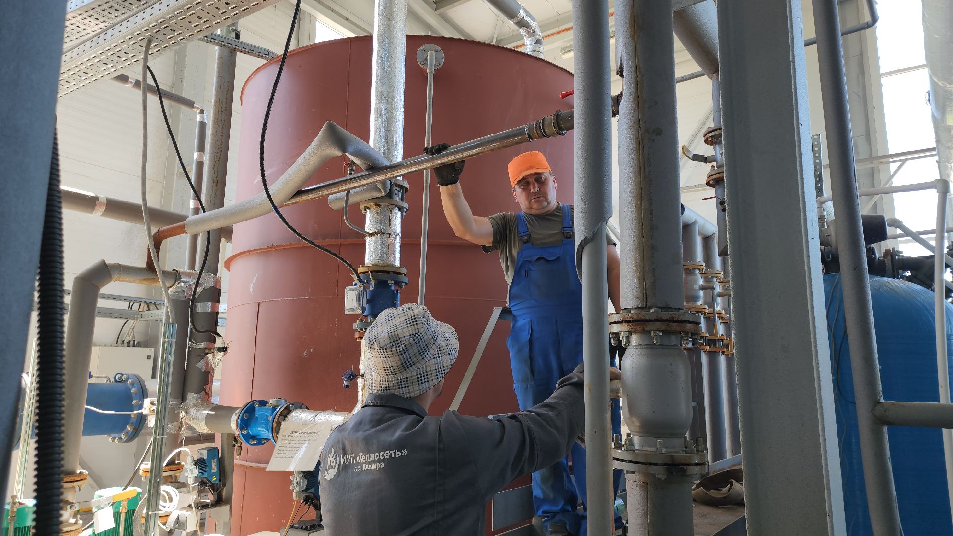 кашира, теплоснабжение, горячая вода, котельная, ремонт,