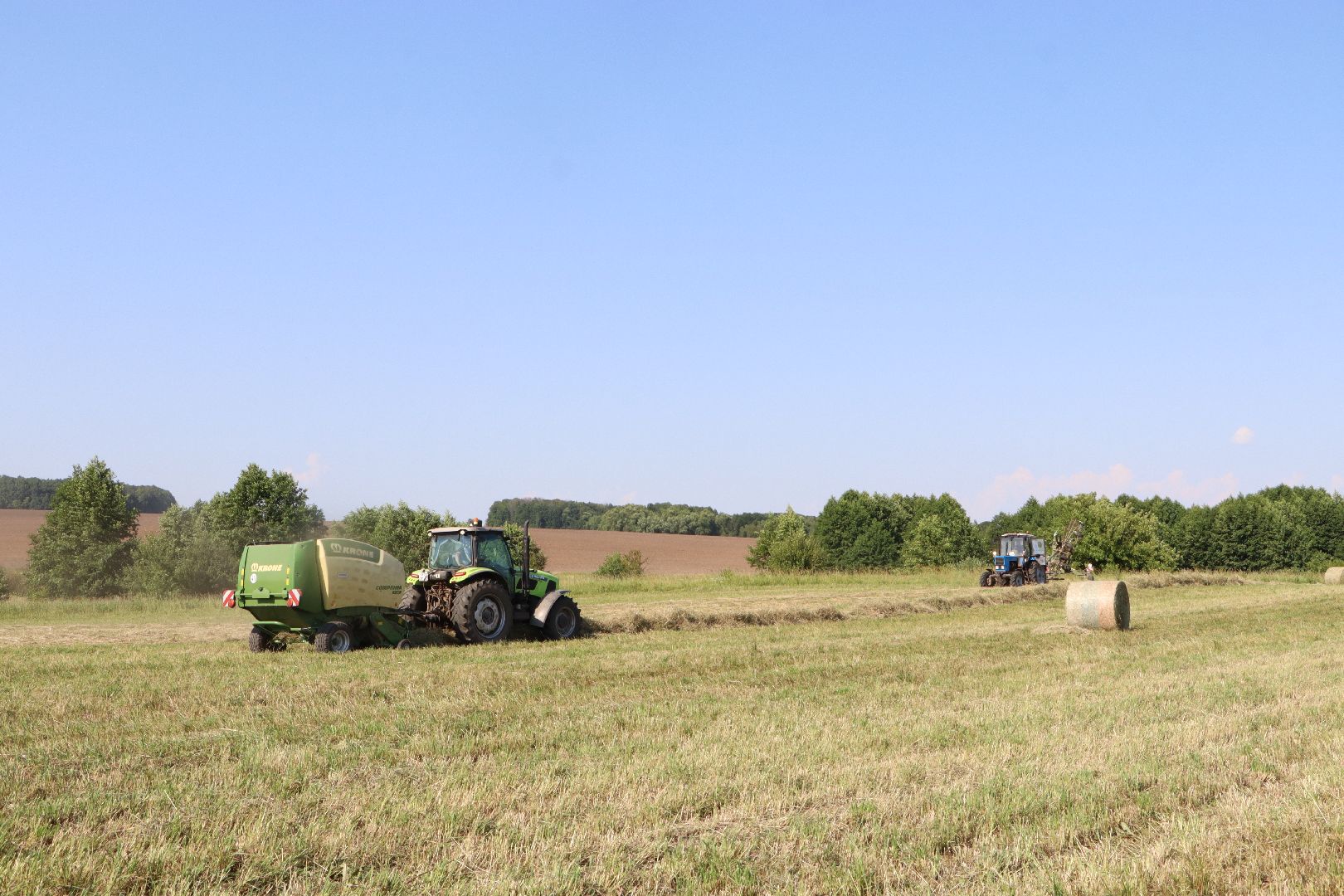 серебряные пруды, сенокос, сельское хозяйство, сп нива,