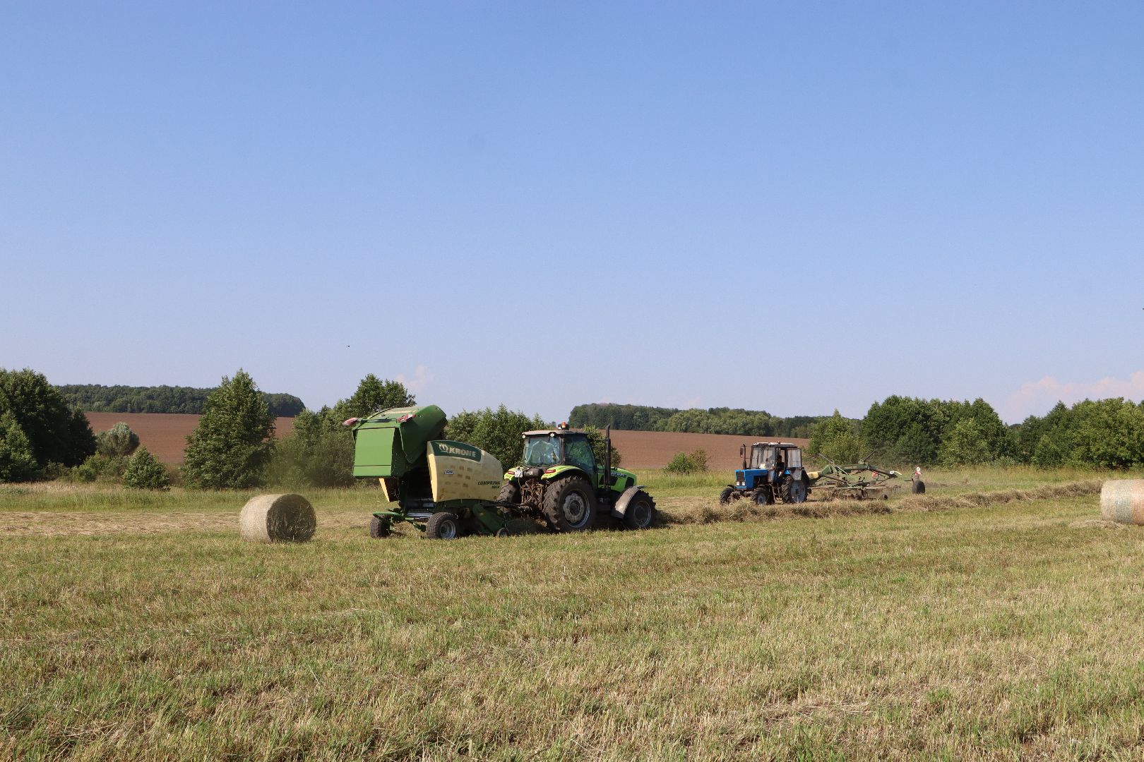 серебряные пруды, сенокос, сельское хозяйство, сп нива,