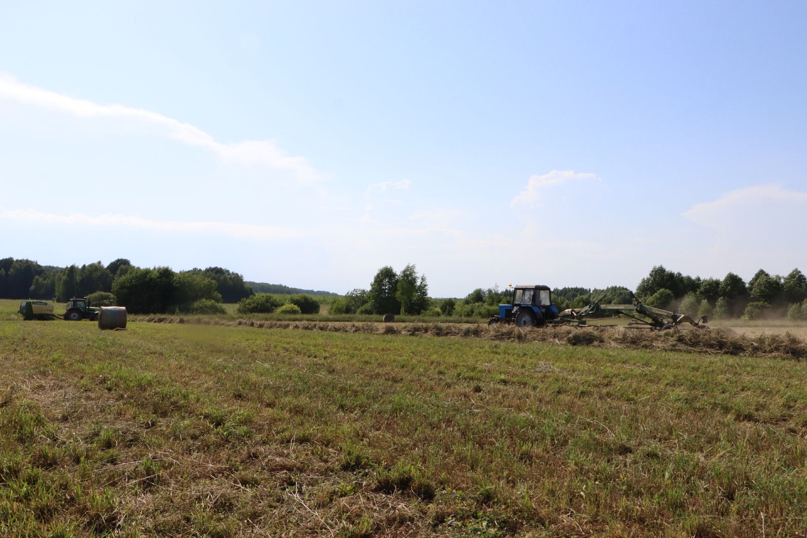 серебряные пруды, сенокос, сельское хозяйство, сп нива,