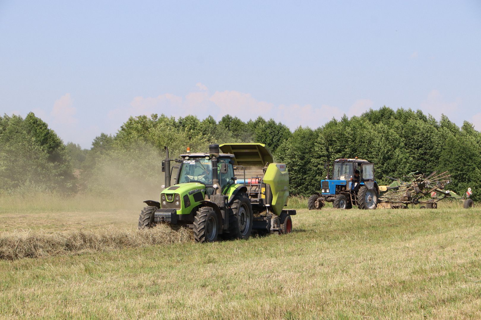 серебряные пруды, сенокос, сельское хозяйство, сп нива,