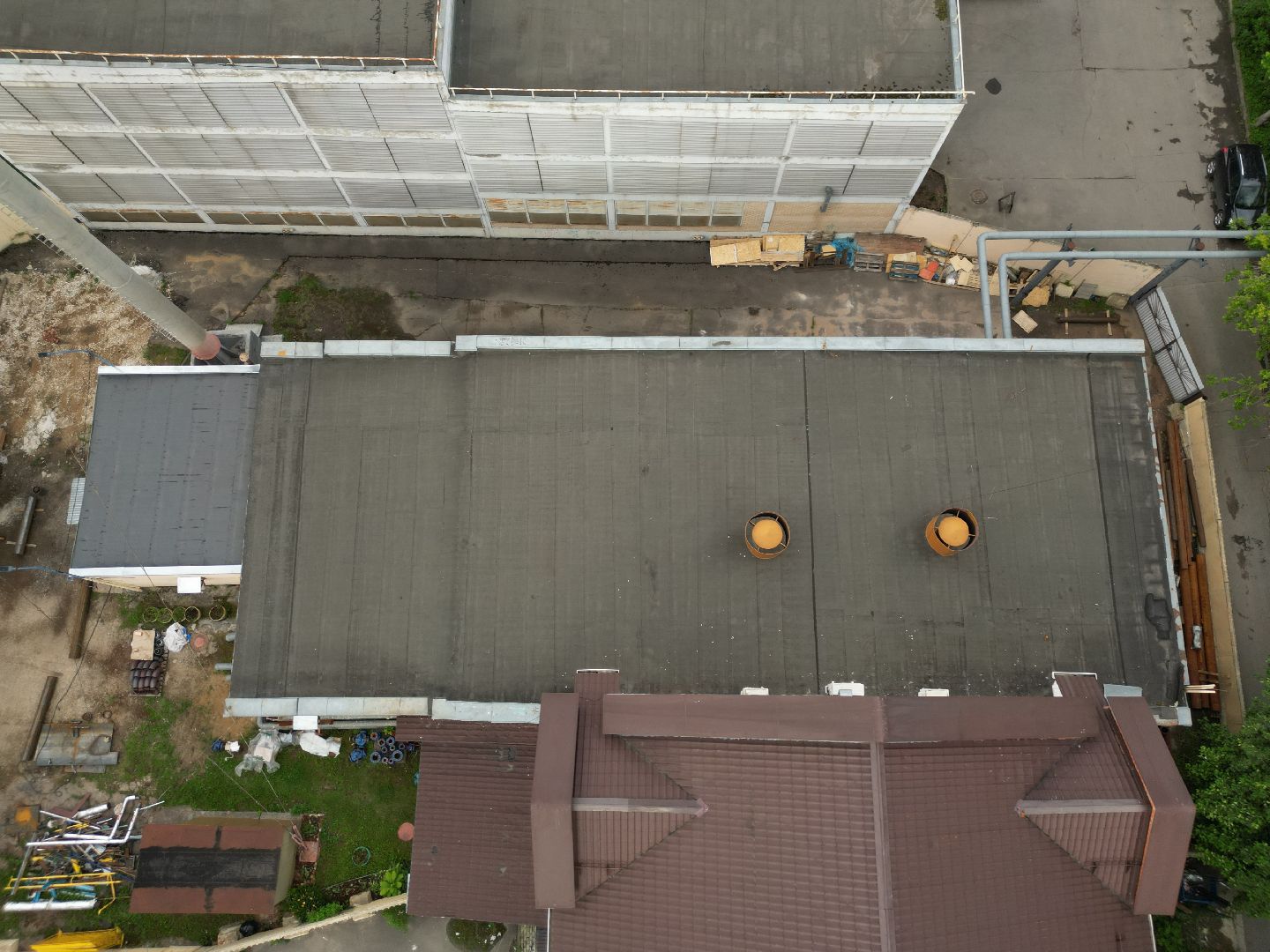 видео с коптера, котельная на первомайской, котельная в долгопрудном, ремонт котельной,