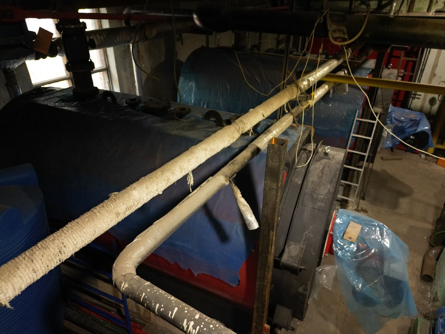 видео с коптера, котельная на первомайской, котельная в долгопрудном, ремонт котельной,